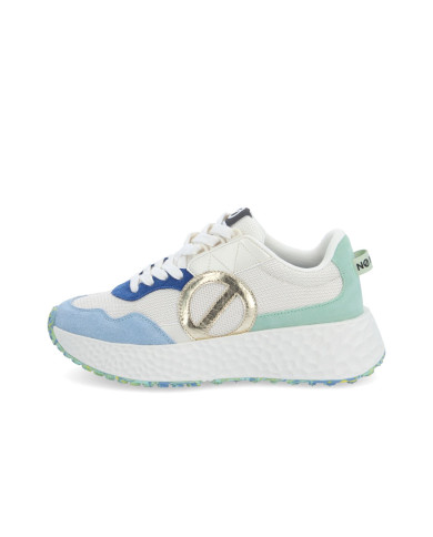 SNEAKERS NO NAME DONNA CARTER JOGGER W  DOVE/SKY/MINT  NNVE KI04 VE