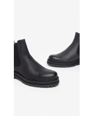 STIVALETTI CHELSEA NEROGIARDINI UOMO IN PELLE NERO BELGRADO LIGHT I304013U/100