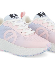 SNEAKERS NO NAME DONNA CARTER FLY W INK BLUE/PINK LNVD 0006 DM         