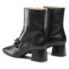 STIVALETTO NEROGIARDINI DONNA GUANTO NERO CON TACCO 5.5CM I205652DE/100