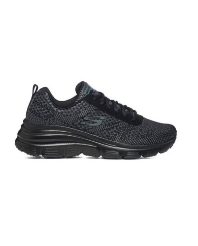 SNEAKERS SKECHERS DONNA FASHION BOLD BOUNDARIES BLACK 12719 BBK