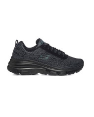 SNEAKERS SKECHERS DONNA FASHION BOLD BOUNDARIES BLACK 12719 BBK