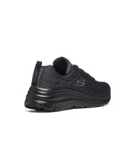 SNEAKERS SKECHERS DONNA FASHION BOLD BOUNDARIES BLACK 12719 BBK
