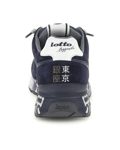SNEAKERS LOTTO UOMO TOKYO GINZA SHADED LEGGENDA DRESS BLUE/OCEAN BLUE 223627 78M
