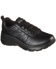 SNEAKERS SKECHERS DONNA FASHION FIT EFFORTLESS BLACK 149473 BBK