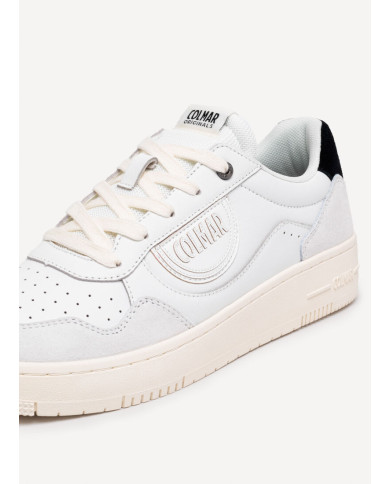 SNEKAERS COLMAR UOMO AUSTIN LOOK WHITE-BLACK AUSTIN L 033    