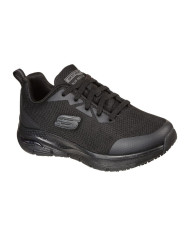 SNEAKERS SKECHERS WORK DONNA ARCH FIT SR BLACK 108019EC BLK