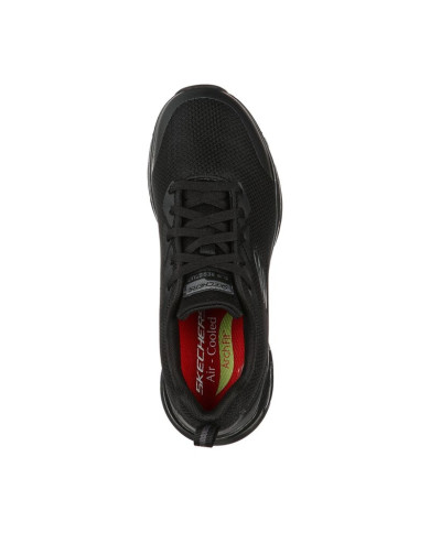 SNEAKERS SKECHERS WORK DONNA ARCH FIT SR BLACK 108019EC BLK