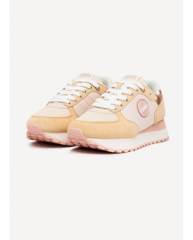 SNEAKERS COLMAR DONNA TRAVIS AUTHENTIC BEIGE-ROSE  TRAVIS A 051