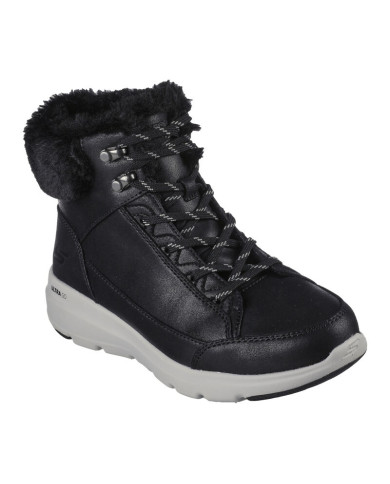 STIVALETTO SKECHERS DONNA GLACIAL ULTRA - COZYLY BLACK 144178 BLK