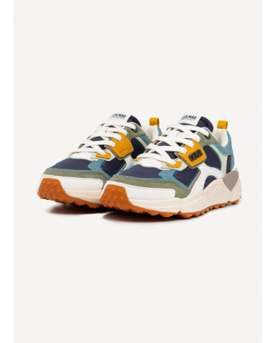 SNEAKERS COLMAR UOMO GARNER CHOICE NAVY-MULTICOLOR GARNER C 023 