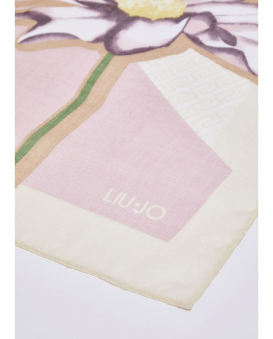 FOULARD LIU JO GRANDE COLORBLOCK 120X120CM 2A6042 T2745 X0757