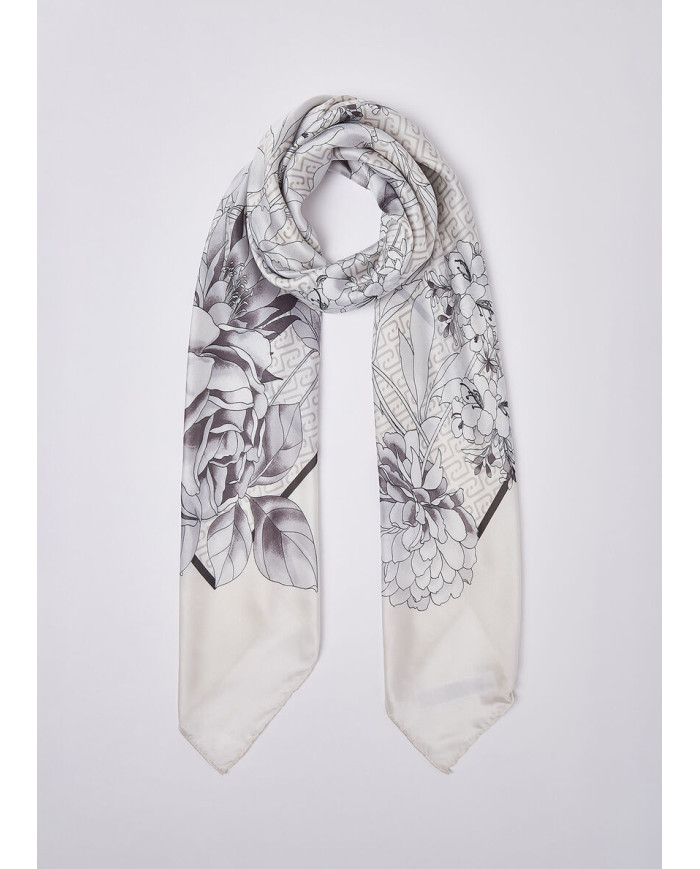 FOULARD LIU JO GRANDE A FIORI 120X120CM 2A6043 T2745 22222