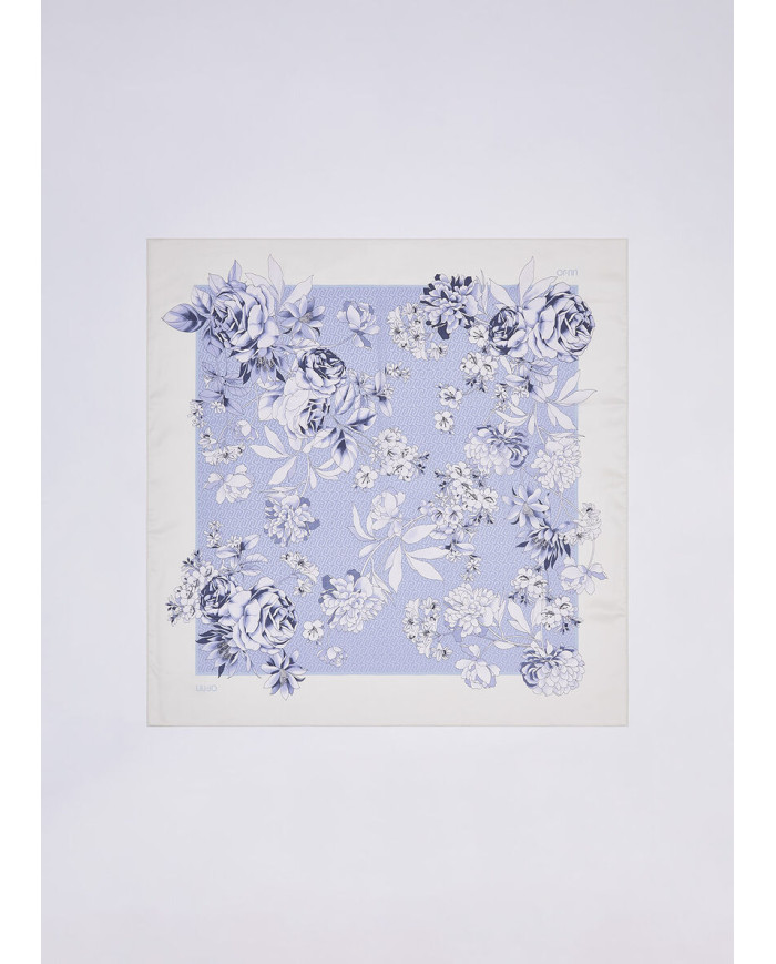 FOULARD LIU JO GRANDE A FIORI 120X120CM 2A6043 T2745 44115