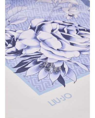 FOULARD LIU JO GRANDE A FIORI 120X120CM 2A6043 T2745 44115
