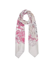 FOULARD LIU JO GRANDE A FIORI SOFT PEONY 120X120CM 2A6043 T2745 X0756