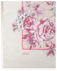 FOULARD LIU JO GRANDE A FIORI SOFT PEONY 120X120CM 2A6043 T2745 X0756