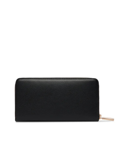 PORTAFOGLIO LIU JO GRANDE BLACK CON ZIP WALLET AA6170 E1012 19X2X10CM 22222