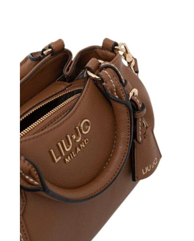 BORSA LIU JO SEQUOIA LEATHER BAG 10X17X27CM AA6169 E1012 X0742 