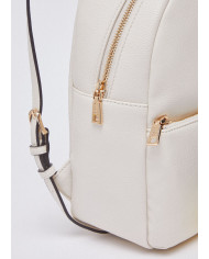 ZAINO LIU JO MEDIO CON CHARM CREAM BACKPACK BAG 21X10X29CM AA6188 E1012 X0459