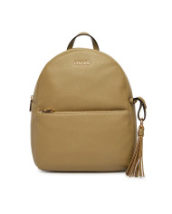 ZAINO LIU JO GRANDE CON CHARM MUD BACKPACK BAG 21X10X29CM AA6188 E1012 01679