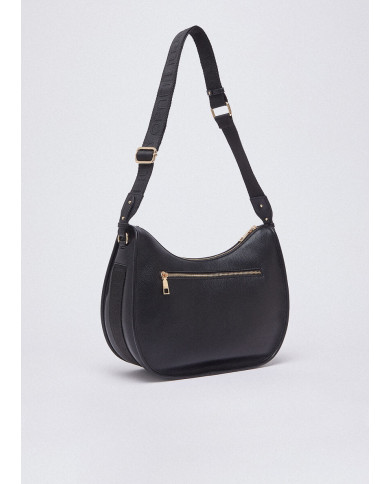 BORSA LIU JO MEDIA CON ZIP BLACK CROSS OVER 32X12X26CM AA6215 E1012 22222