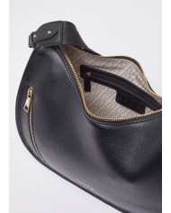BORSA LIU JO MEDIA CON ZIP BLACK CROSS OVER 32X12X26CM AA6215 E1012 22222