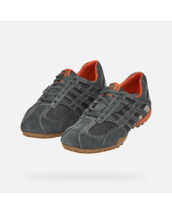 SNEAKERS GEOX UOMO  U SNAKE ORIGINAL A - SCAM+MESH U55MNA 02214 C1006