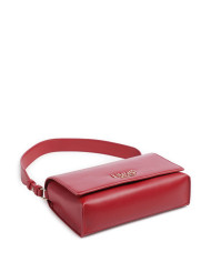 BORSA A SPALLA LIU JO PICCOLA LEATHER BAG CILIEGIA 24X7X15CM AA6224 E0958 91862 