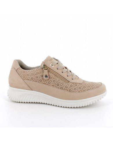 SNEAKERS  ENVAL SOFT DONNA NABUK SOFT  BEIGE SCURO 7765122