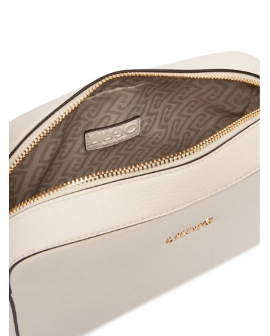 BORSA A TRACOLLA LIU JO CROSS OVER CREAM 23X16X8CM AA6211 E1012 X0459