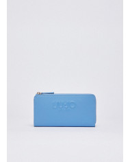 PORTAFOGLIO LIU JO GRANDE WALLET AZURE BLUE 19X1X11CM AA6285 ES029 74139