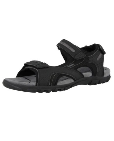 SANDALI  GEOX UOMO  U S.STRADA D - NBK SIN+VIT.SIN  MUSH/BLACK U8224D 0EKBC CB39B