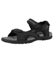 SANDALI  GEOX UOMO  U S.STRADA D - NBK SIN+VIT.SIN  MUSH/BLACK U8224D 0EKBC CB39B