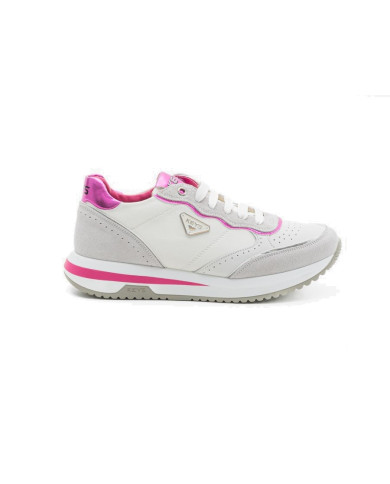 SNEAKERS KEYS DONNA WHITE FUXIA K-9232 K8448