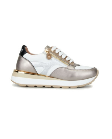 SNEAKERS KEYS DONNA TORTORA/SILVER/BEIGE  K-6923 COD.6852