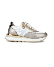 SNEAKERS KEYS DONNA TORTORA/SILVER/BEIGE  K-6923 COD.6852