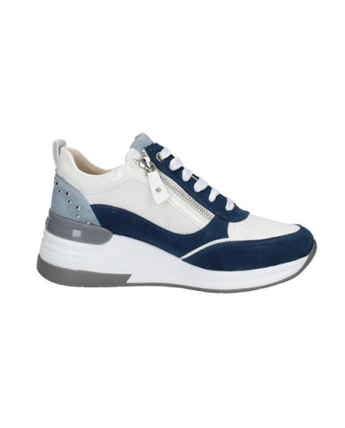SNEAKERS KEYS DONNA K-7621 COD.K7264 BLU/WHITE