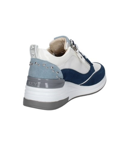 SNEAKERS KEYS DONNA K-7621 COD.K7264 BLU/WHITE