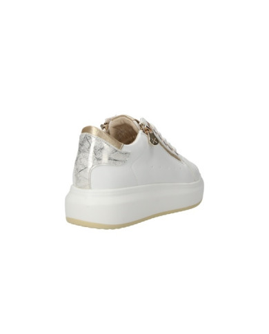 SNEAKERS KEYS DONNA WHITE PLAT ISINI.10 K-10502 K9505