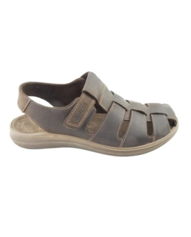 SANDALO ENVAL SOFT UOMO NABUK INGR.SCHI CAFFE' 7734711