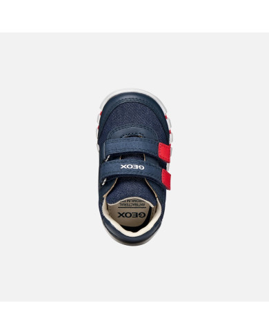 SNEAKERS GEOX PRIMI PASSI BAMBINO BABY  B IUPIDOO BOY C - JEANS+GEOBUC