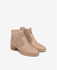 TRONCHETTI NEROGIARDINI DONNA ELBA CHAMPAGNE ELBA CHAMPAGNE TR BRESCIA 894 NATURALE TACCO 5CM E512660D/439