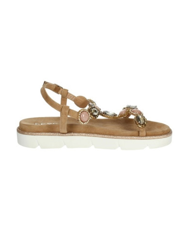 SANDALO KEYS DONNA K-8121 COD.K7617 BEIGE
