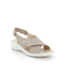SANDALO CON ZEPPA ENVAL SOFT DONNA SCAMOSC.FEDE CHAMPAGNE 7776933