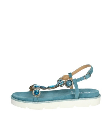 SANDALO KEYS DONNA K-8121 COD.K7619 VERDEACQUA