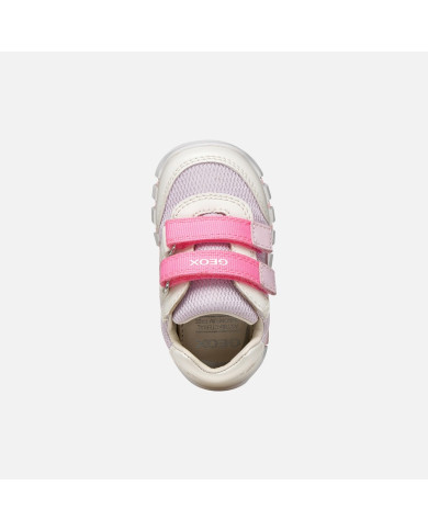 SNEAKERS GEOX PRIMI PASSI BAMBINABABY B IUPIDOO G. A - MESH+GEOBUCK 