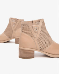 TRONCHETTI NEROGIARDINI DONNA ELBA CHAMPAGNE ELBA CHAMPAGNE TR BRESCIA 894 NATURALE TACCO 5CM E512660D/439