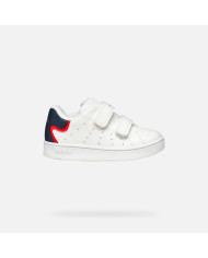 SNEAKERS GEOX PRIMI PASSI BAMBINO B ECLYPER A - VIT.SINT.  WHITE/MULTICOLOR BABY WHITE/MULTICOLOR B365LA 000BC C0653