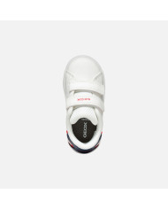 SNEAKERS GEOX PRIMI PASSI BAMBINO B ECLYPER A - VIT.SINT.  WHITE/MULTICOLOR BABY WHITE/MULTICOLOR B365LA 000BC C0653